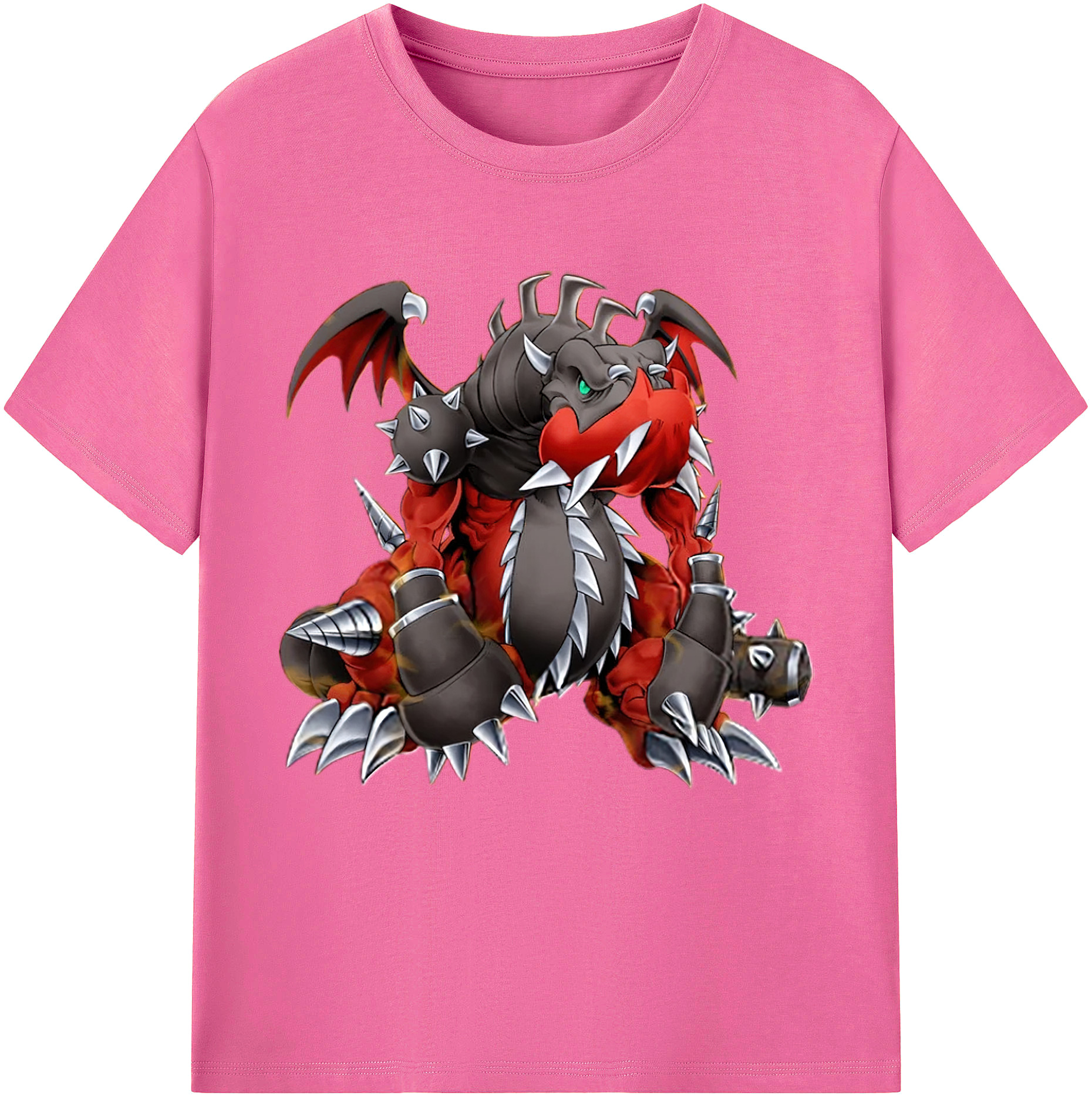 （画像用） 遊☆戯☆王 Yu-Gi-Oh! レディースカジュアルプリントTシャツ（綿100％）